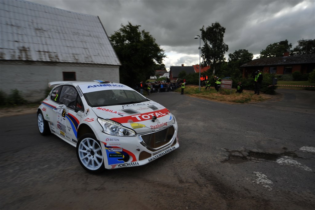 Christian Jensen og Freddy Pedersen er blandt favoritterne til at tage sejren i Stilo Rally Odder 2014
(Foto: Morten Alstrup)